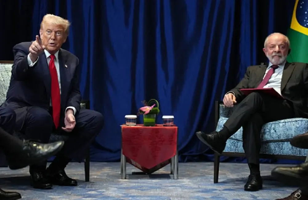 Lula da Silva y Donald Trump durante encuentro bilateral sobre aranceles agrícolas
