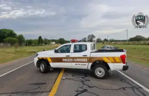 Dos jóvenes fallecieron tras un violento choque en ruta 14 en Soriano