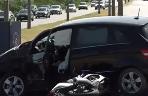 Choque fatal en la parada 33 involucra camioneta argentina y una moto