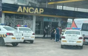 Trágico final de femicidio en estación de servicio en Treinta y Tres en un baño de Ancap