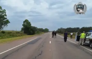 Un ciclista murió tras ser embestido por un conductor alcoholizado en Rocha