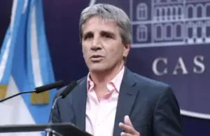 Mirá el fuerte descargo del ministro Luis Caputo ante las críticas opositoras