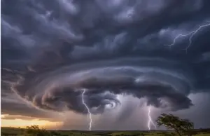El norte del país bajo alerta naranja por tormentas fuertes en Uruguay