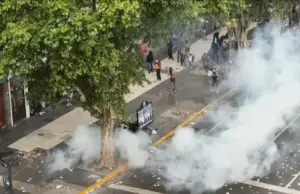 Graves incidentes en Buenos Aires durante el debate de la Reforma laboral
