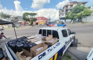 Un policía activo y dos retirados cayeron en el Operativo por contrabando en Rivera