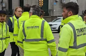 Detienen a motociclista que embistió a un inspector de tránsito de Salto