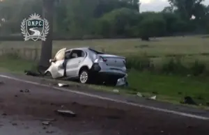 Accidente fatal en Ruta 1: hombre murió tras volcar