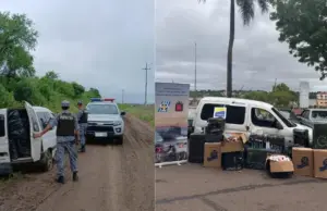 Contrabando en Salto: persecución terminó con una fuga a pie