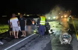 Accidente fatal en ruta 3: falleció una embarazada y hay varios heridos graves en Paysandú