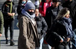 Inumet advierte por vientos fuertes y un marcado descenso térmico en la costa