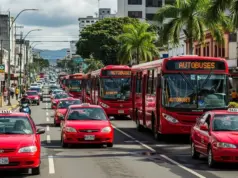 Suben los pasajes de buses y taxis en Costa Rica tras ajuste por precio de combustibles
