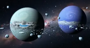 El enigma de Urano y Neptuno: más roca que hielo en su composición
