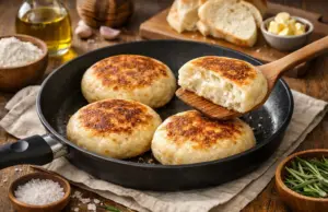 La receta de pan casero en sartén que millones empezaron a probar