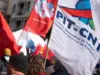 El PIT-CNT vuelve a las calles: paro parcial y movilización central en el Cerro Movilización del PIT-CNT en las calles del Cerro de Montevideo.