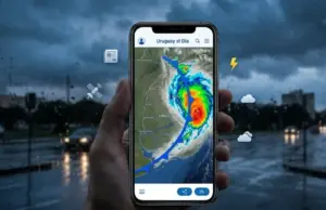 Inminente choque de masas de aire provocará un fuerte temporal nocturno