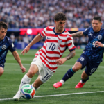 El encuentro disputado entre Estados Unidos y Paraguay en el SoFi Stadium