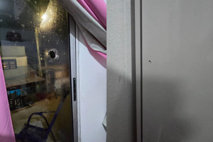 Un control policial en una zona fronteriza entre Uruguay y Brasil para prevenir la criminalidad.
