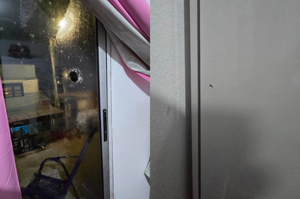 Un control policial en una zona fronteriza entre Uruguay y Brasil para prevenir la criminalidad.