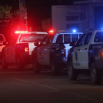 Cinta de seguridad policial en el establecimiento rural donde ocurrió el femicidio en Puntas de Quebracho.