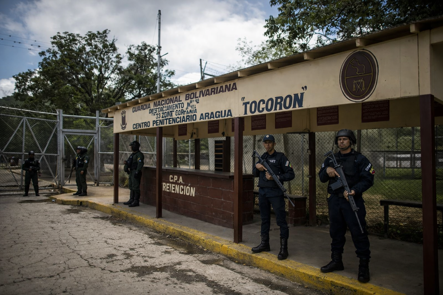 Instalaciones de la cárcel de Tocorón donde el Tren de Aragua operaba con comodidades.