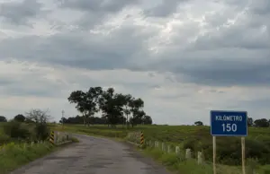 Cortan al tránsito en la Ruta 31 de Salto por obras de pavimentación hasta el viernes