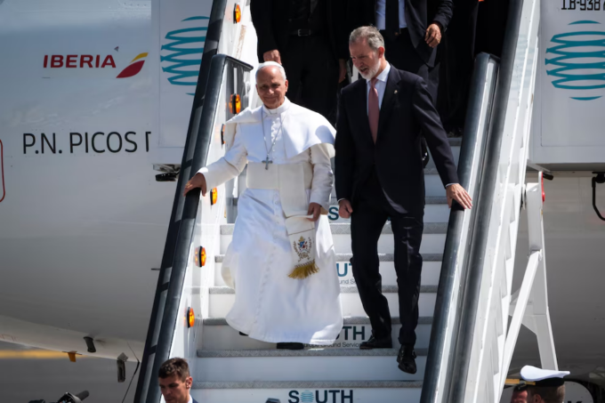 El avión Falcon utilizado habitualmente por el Rey Felipe VI en sus desplazamientos.