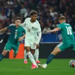 Jugadores de la selección de Francia en entrenamiento previo al Mundial 2026