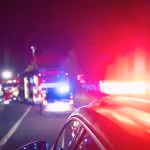 Agentes de policía custodian el banco de Colón tras el intento de rapiña del 11 de agosto