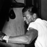El sueño que terminó en tragedia: la pelea más triste de Sugar Ray Robinson 4 Sugar Ray Robinson en entrenamiento antes del combate con Jimmy Doyle en 1947.