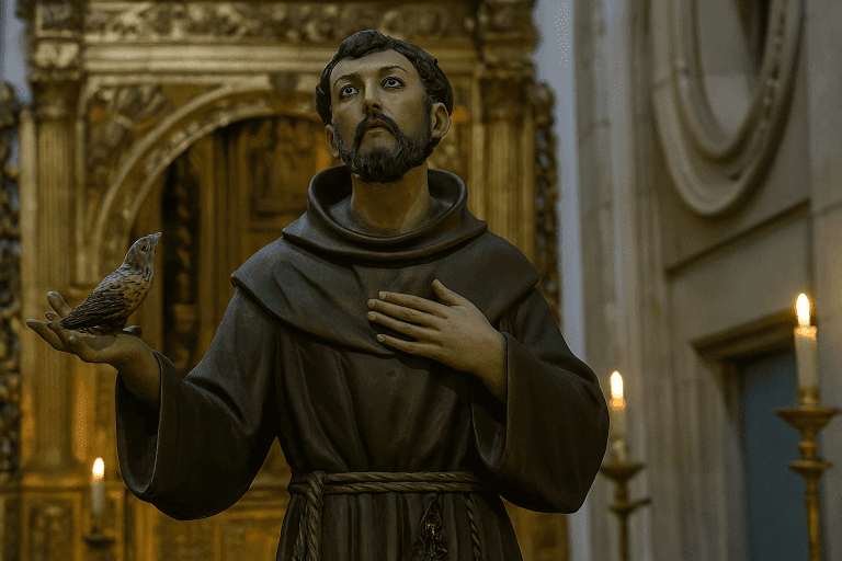 San Francisco de Asís encabeza el santoral católico del sábado 4 de octubre