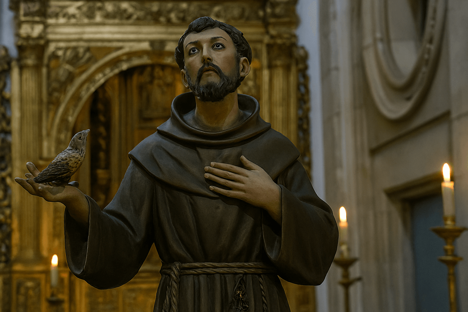 San Francisco de Asís encabeza el santoral católico del sábado 4 de octubre