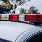 Patrullero policial en el barrio Varona de Durazno tras el homicidio de un hombre de 27 años