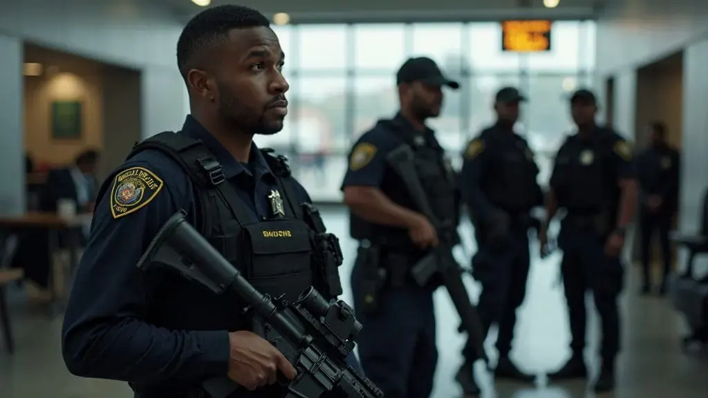 Detención en el aeropuerto de Atlanta por amenazas de tiroteo