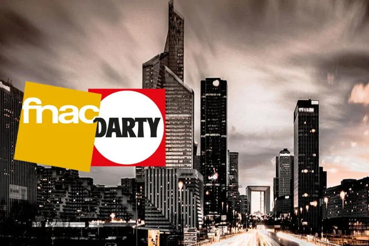 „Diagramm, das das Umsatzwachstum von Fnac Darty im dritten Quartal 2025 zeigt, getrieben durch die Back-to-School-Kampagne und eine verbesserte Betriebsmarge.“