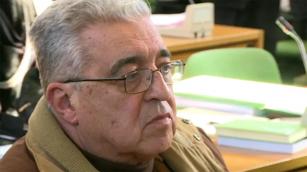 Strafgerichtshof Rom während der Verlesung des Urteils, in dem Jorge Néstor Tróccoli wegen Kriegsverbrechen zu lebenslanger Haft verurteilt wird.