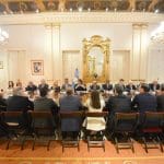 avier Milei y gobernadores debaten reforma fiscal en Casa Rosada