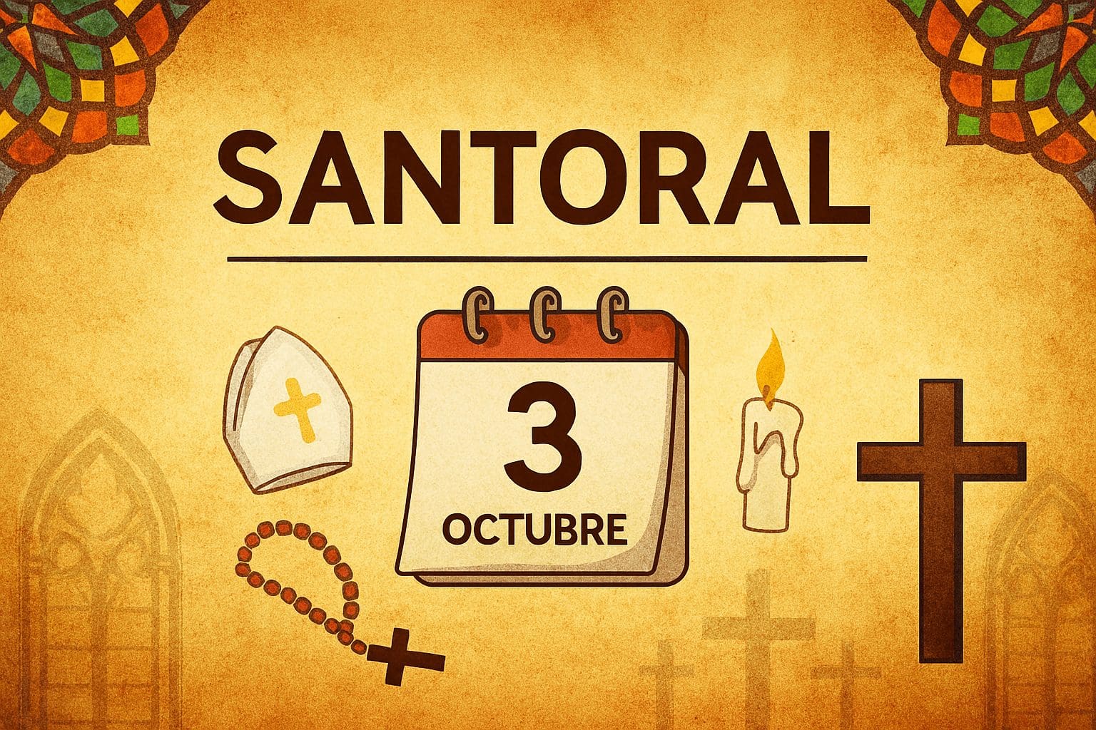 Santoral del 3 de octubre: santos que marcaron historia en la Iglesia