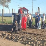 Accidente cerca del Autódromo de Salto: heridos y tránsito desviado