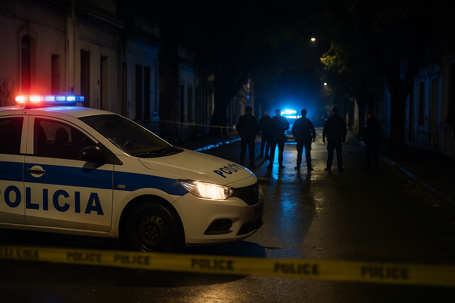 Cuarto policía asesinado en 2025 investigado en operativo policial nocturno en el Cerro