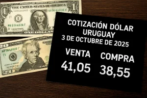 Dólar en Uruguay inicia octubre con venta estable y compra en leve baja