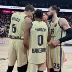 Bayern de Múnich vs Barça: triunfo agónico del equipo catalán por 74-75 en la Euroliga.