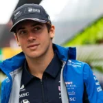 Franco Colapinto durante los entrenamientos libres del GP de Las Vegas con Alpine