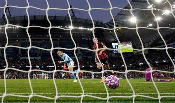 El Manchester City reclama el segundo puesto al Bournemouth en la Premier League