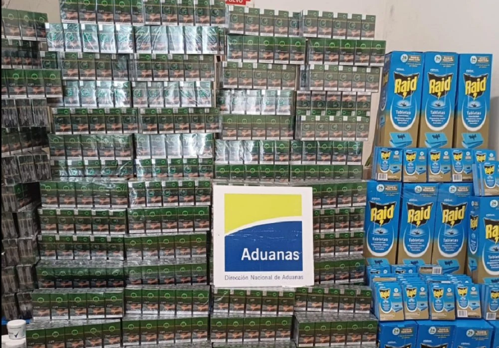 Contrabando incautado en Salto con 100.000 cigarrillos enviados por DAC