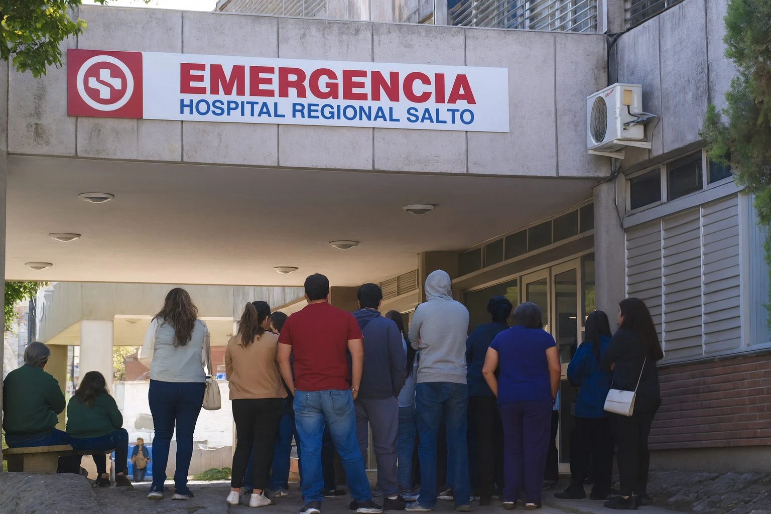 Solo una hora de espera", afirmó la directora. Pacientes narran otra realidad.