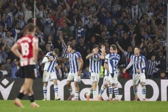 La Real vence al Athletic por tres goles