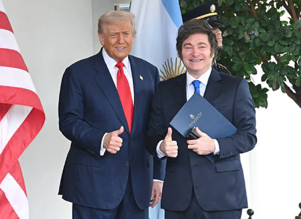 Milei y Trump sellan en Washington el histórico acuerdo comercial Estados Unidos Argentina Firma del acuerdo comercial Estados Unidos Argentina entre Javier Milei y Donald Trump en Washington