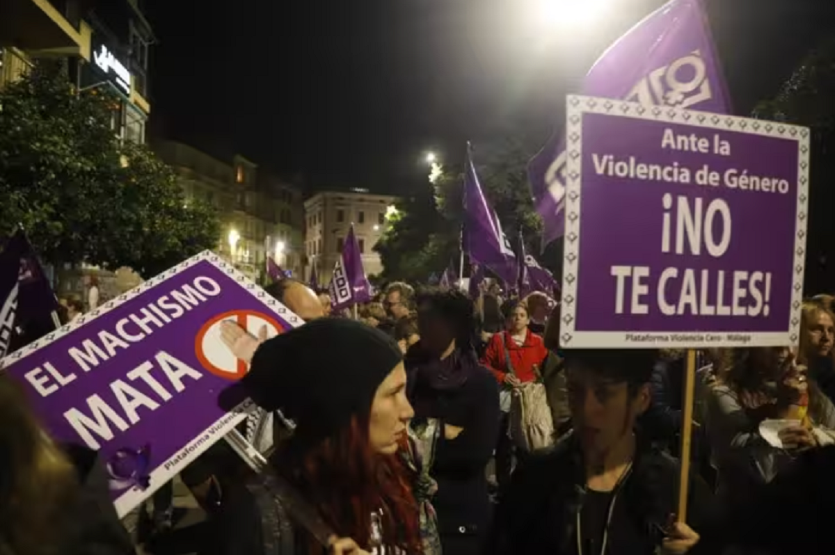 Violencia machista en Andalucía reflejada en marchas del 25N en varias provincias