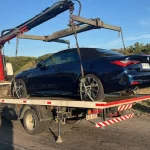 Auto de lujo con matrícula chilena incautado en Maldonado tras 18 multas