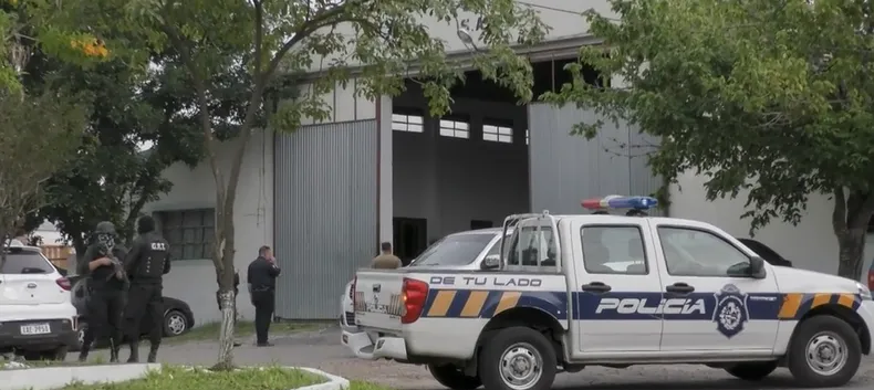 Operativo en Paysandú donde la Policía incautó 300 kilos de cocaína